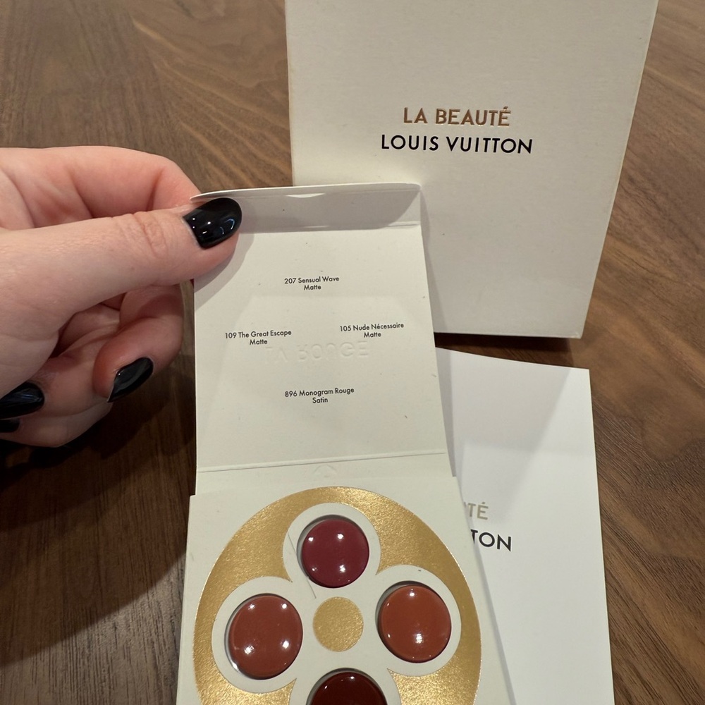 Louis Vuitton Lip Palette with Rich Hues